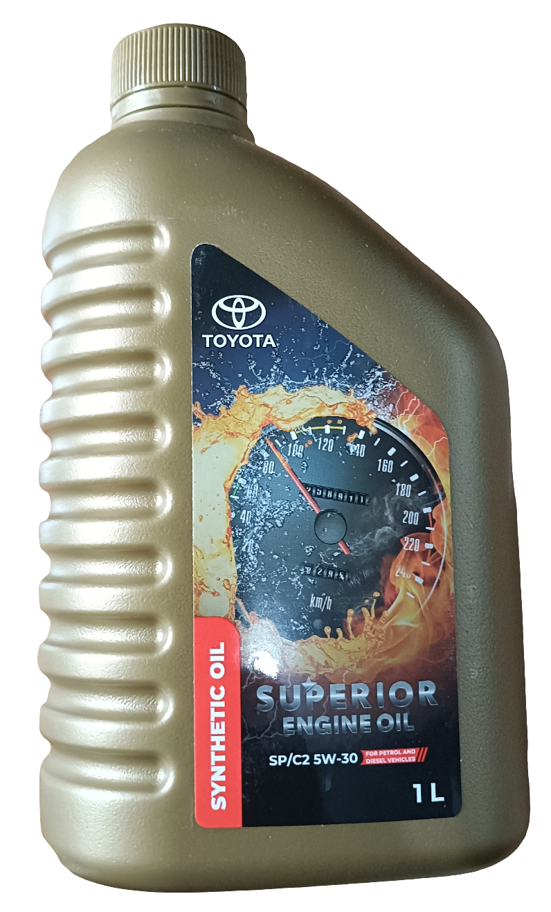 Toyota 5W-30 SP/C2 Synthetic Engine Oil 7 Litres (5+1+1) - Toyota