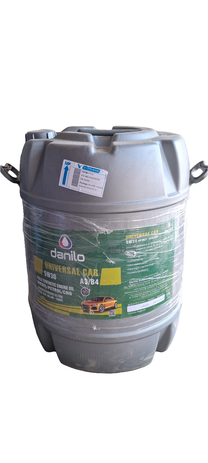 Danilo 5W-30 A3/B4 Full Synthetic Engine Oil 50 Litres Drum - Danilo Netherlands