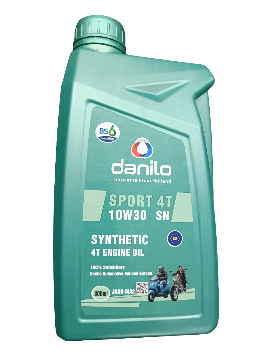 Danilo 10W-30 4T Synthetic Engine Oil 0.8 Litre - Danilo Netherlands