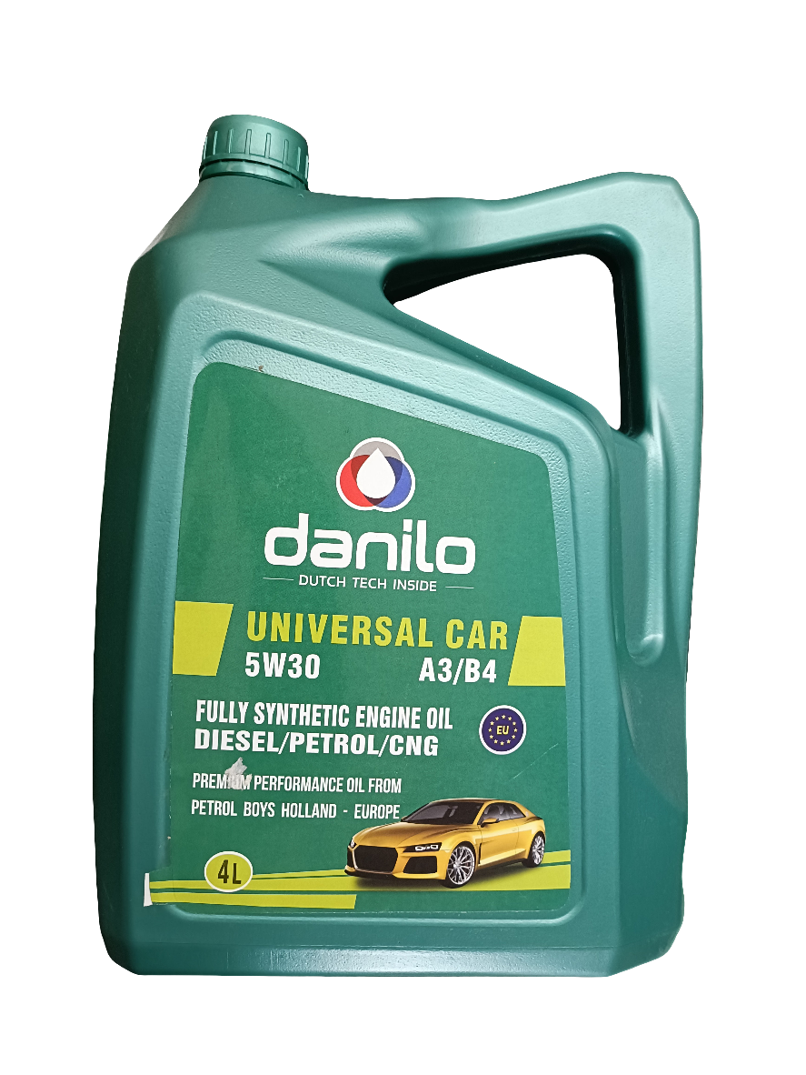 Danilo 5W-30 A3/B4 Fully Synthetic Engine Oil 4 Litres - Danilo Netherlands