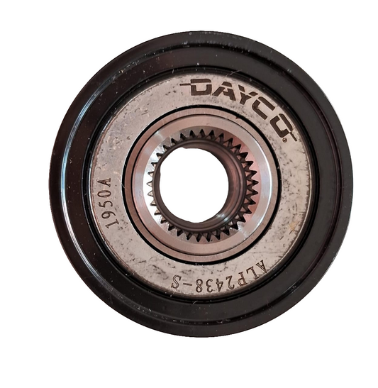 Audi A3, Skoda, VW Polo, Vento (1.2L, 1.4L Petrol Models) - Alternator Freewheel Clutch (Alternator Pulley) - For Bosch Alternator ALP 2438 - Dayco