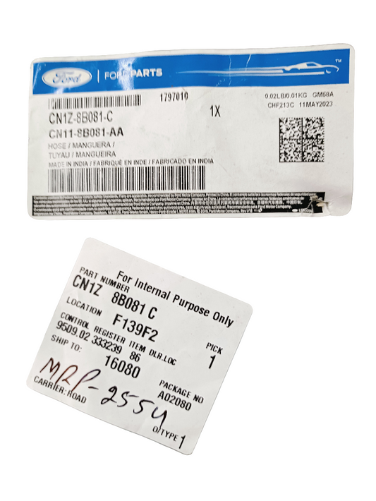 Ford Ecosport Coolant Hose CN1Z8B081C - Ford