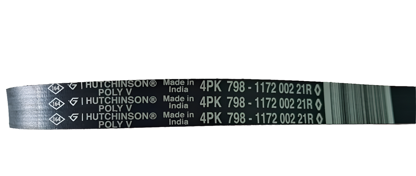 Nissan Micra 2016 onwards, Renault N/M - Fan Belt 4 PK 798 - MJ