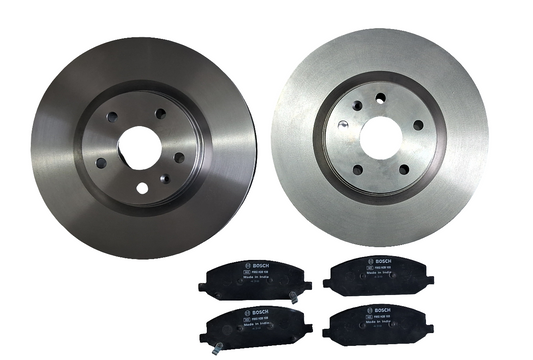 MGHEC Front Brake Pads + Disc Rotor Performance Combo Set - F002H280408G8 - Bosch
