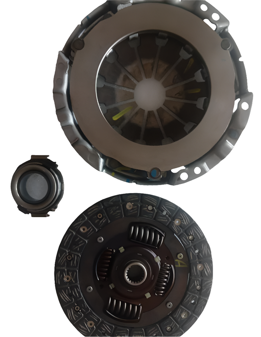 Toyota Etios, Liva Petrol Clutch Set With Bearing - 31250-0D151, 31210-0D140, 31230-52052 - Toyota Genuine
