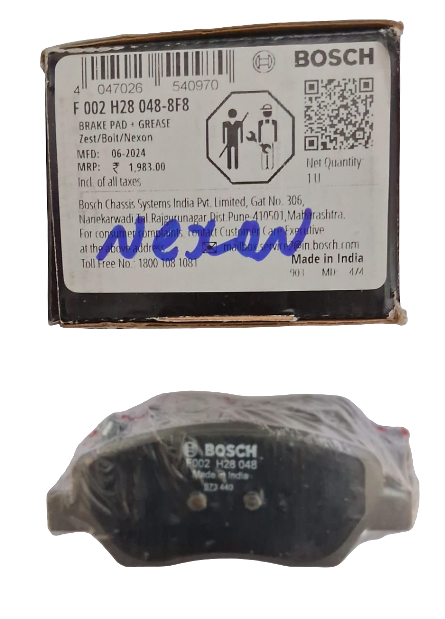 Tata Nexon - Front Brake Pad Set - Bosch