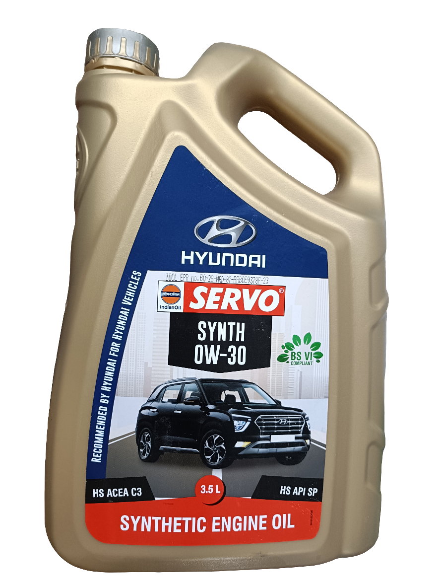 Servo Synth 0W-30 ACEA C3 3.5L Petrol & Diesel - Hyundai