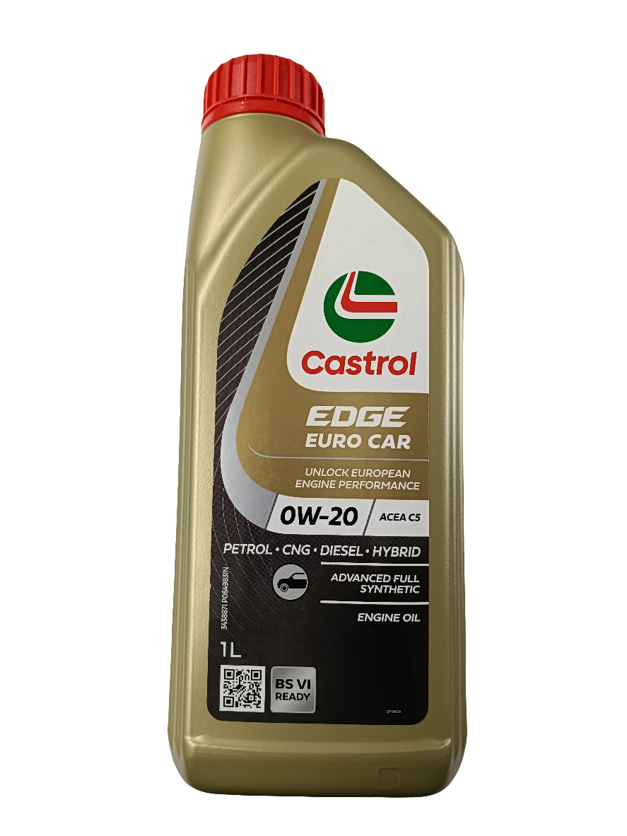 Castrol Edge Euro Car 0W-20 1L - Castrol
