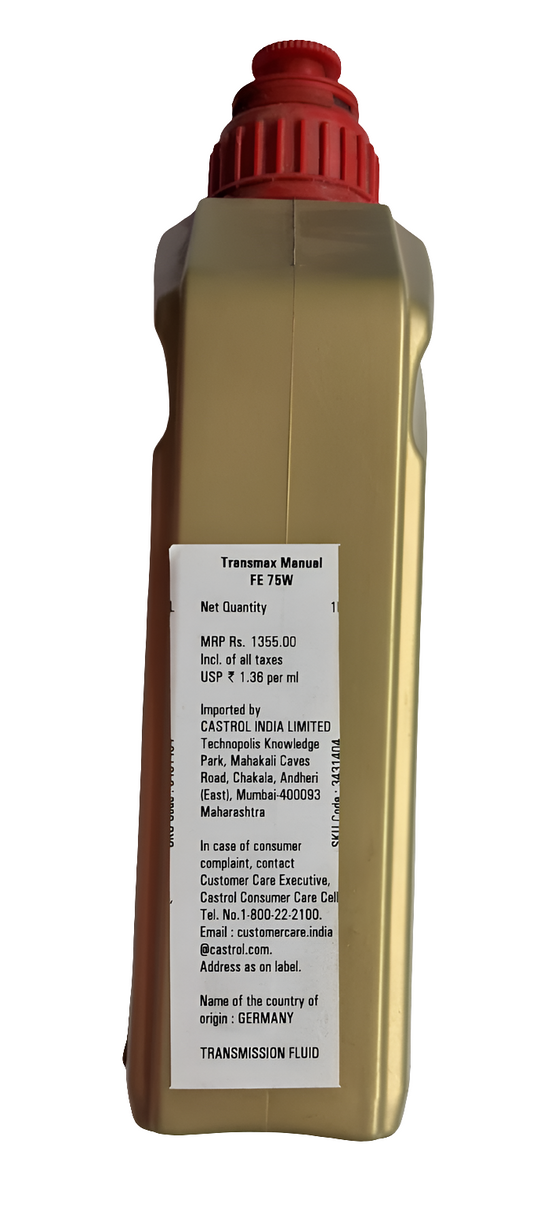 Castrol Transmax Manual FE 75W - Manual Transmission Fluid 1 litre - Castrol