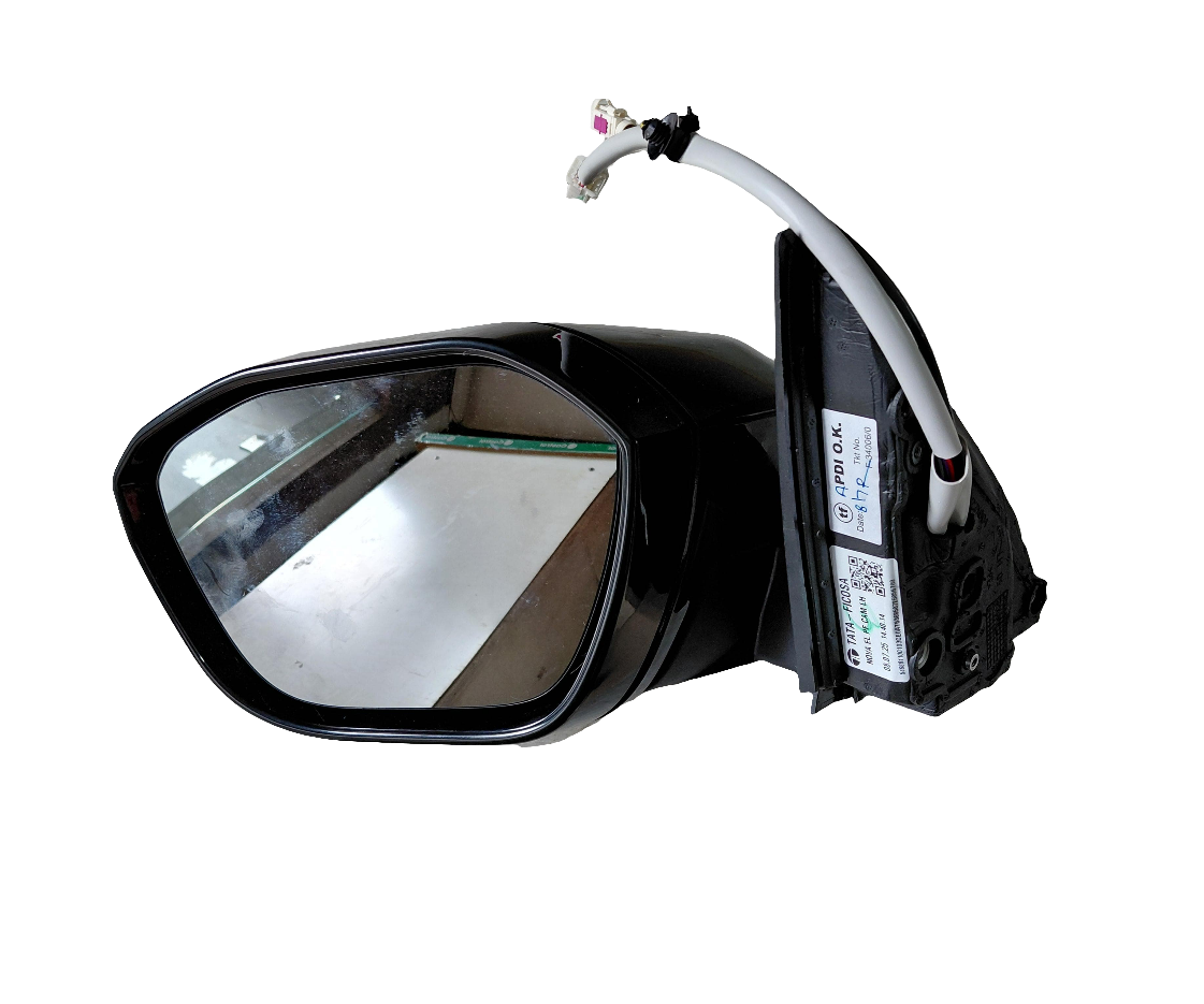 Tata Harrier, Curvv, Safari Left Side Mirror with Sensor - Tata