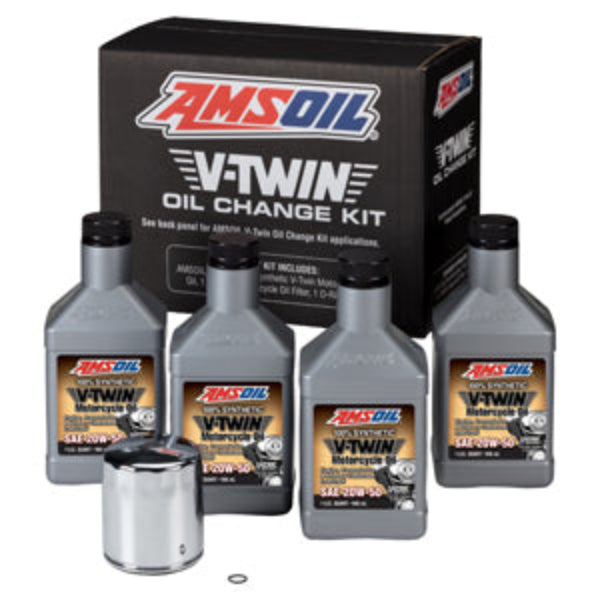 Amsoil V-Twin Oil Change Kit for Harley Davidson HDCK Amsoil