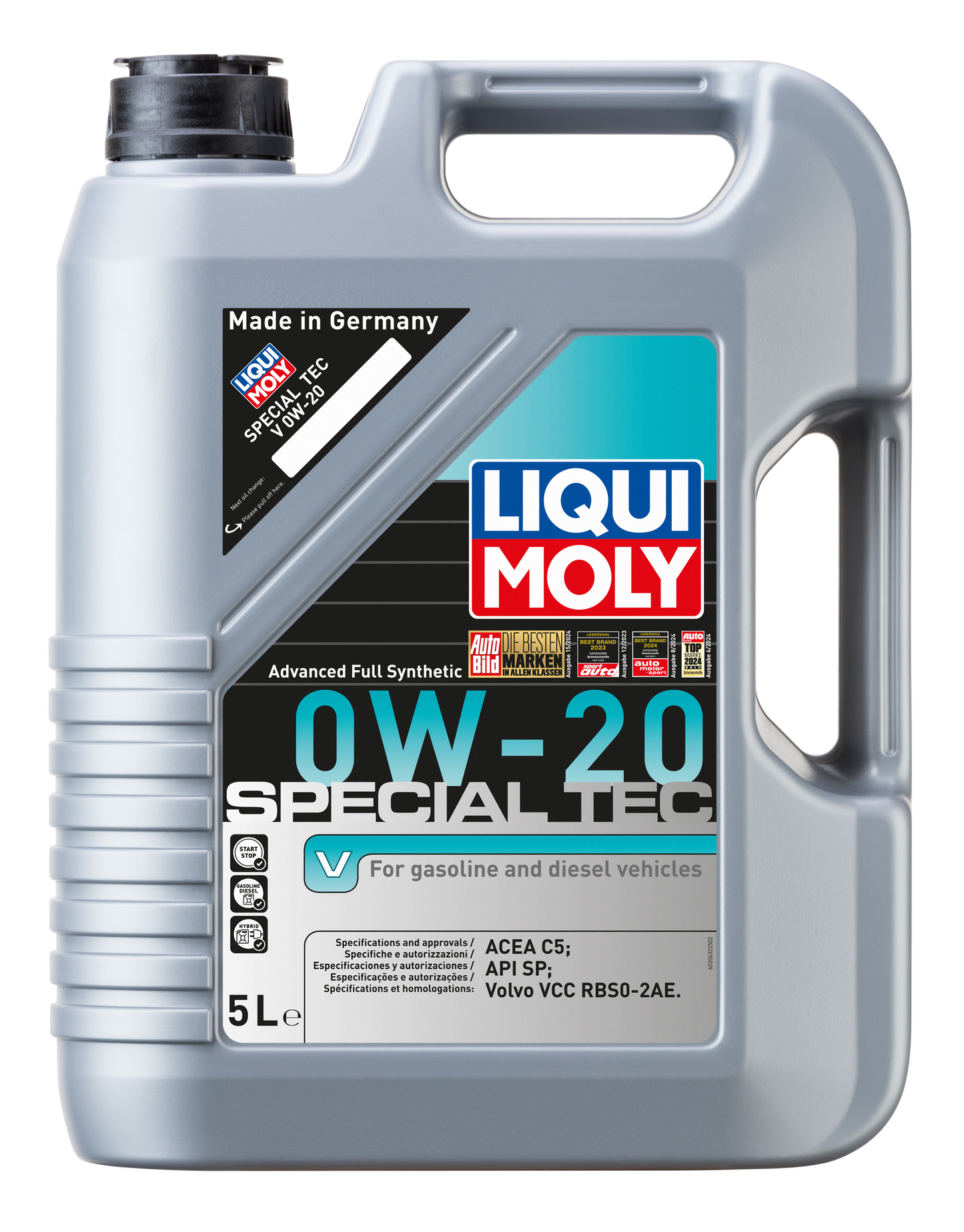 Liqui Moly Special Tec V 0W-20 ACEA C5 5L - 20632 Liqui Moly