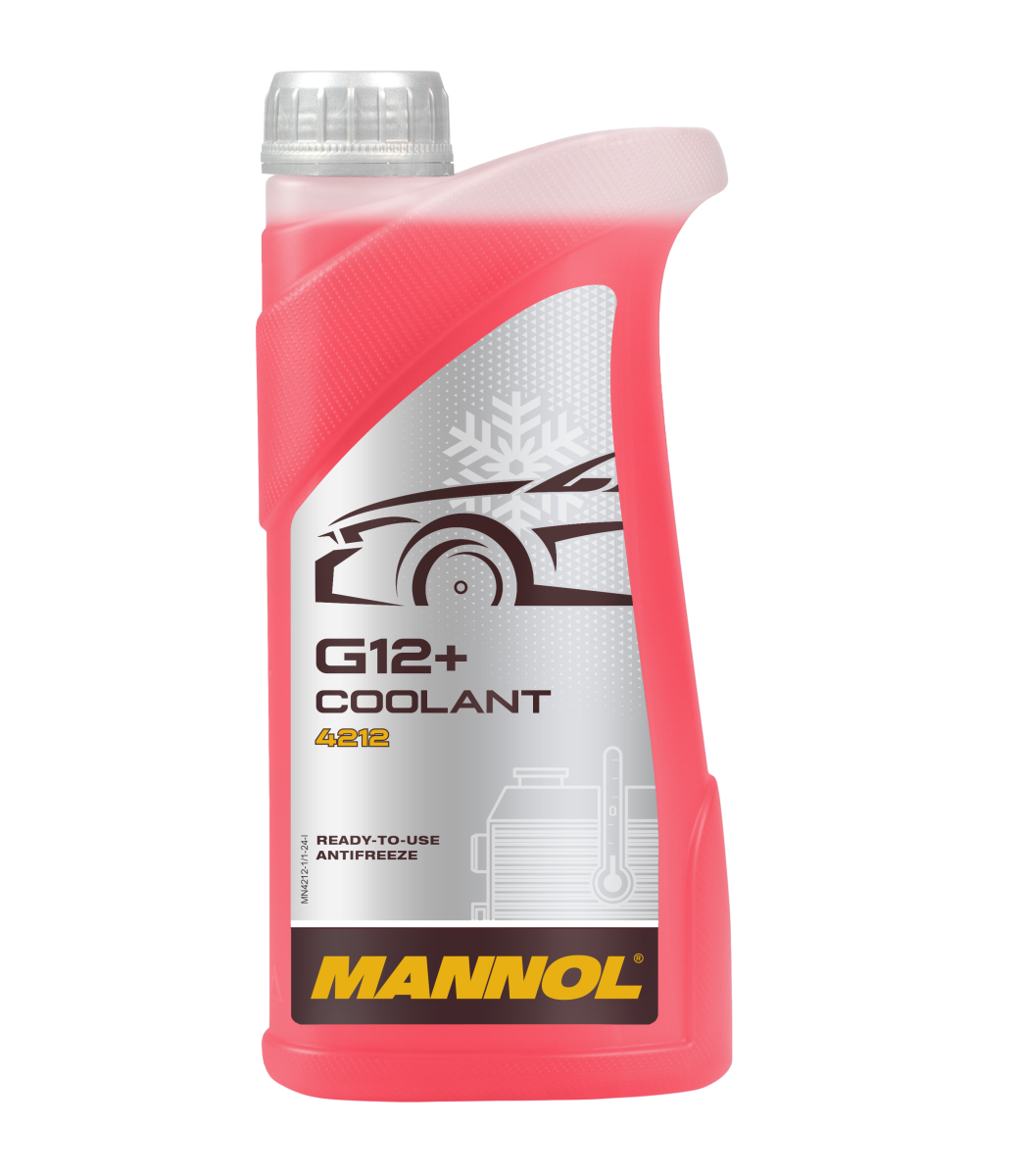 Mannol Coolant G12+ 1L Pink - MN4212 Mannol