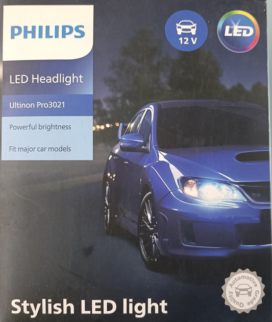 Philips LED Headlight H7 Ultinon Pro3021 12-24V - 72455331 Philips