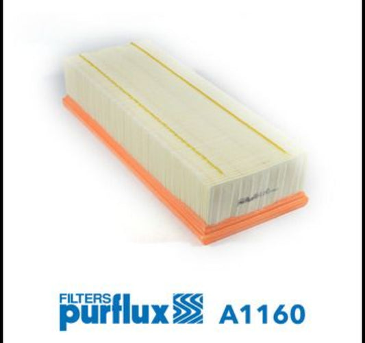 Audi Q3, Skoda Laura, Superb, VW Passat, Jetta Air Filter - A1160 Purflux France