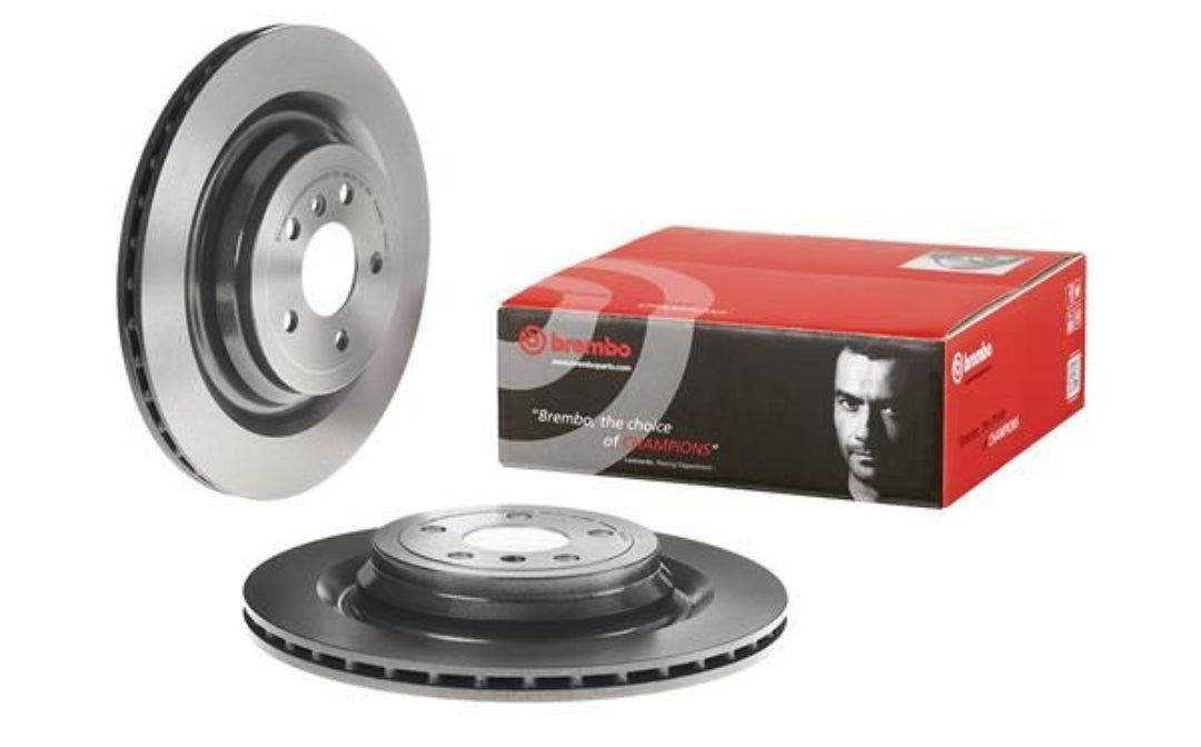 Mercedes ML, GL 166 Rear Brake Disc Set of 2, Dia 345 mm - 09A96111 Brembo
