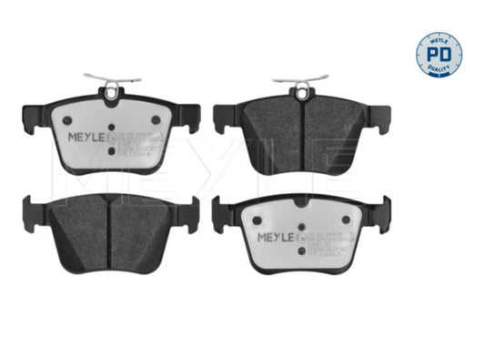 Audi A3 8V, Q2 GAB, TT FV3, Skoda Karoq, Superb III, VW Touran 5T1 Rear Brake Pad Set - 0252500916/PD Meyle Germany