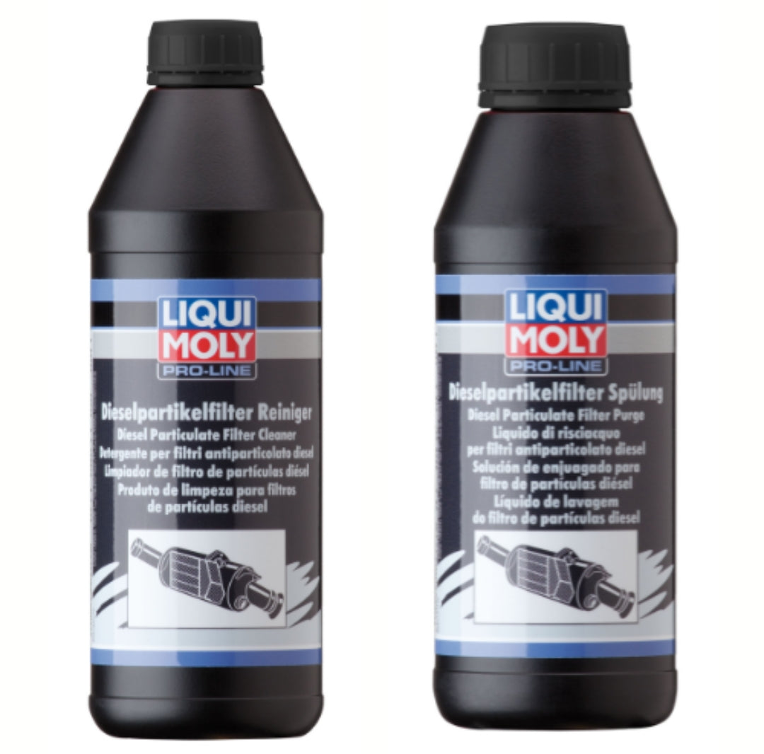 Pro-Line Diesel Particulate Cleaner 5169 & Pro-Line Diesel Particulate Filter Purge 5171 Combo - Liqui Moly