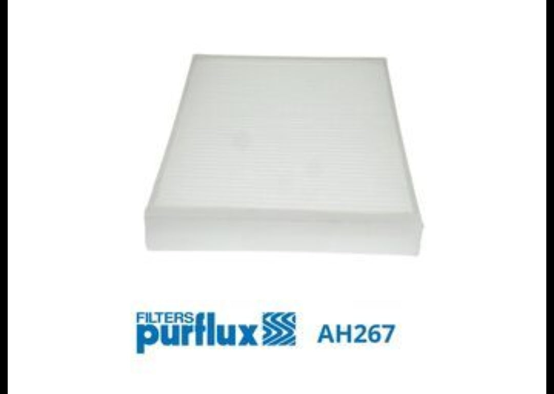 Jaguar E-Pace X540, Land Rover L359, L550, L538, Volvo S60 II, S80 II AC Filter - AH267 Purflux France