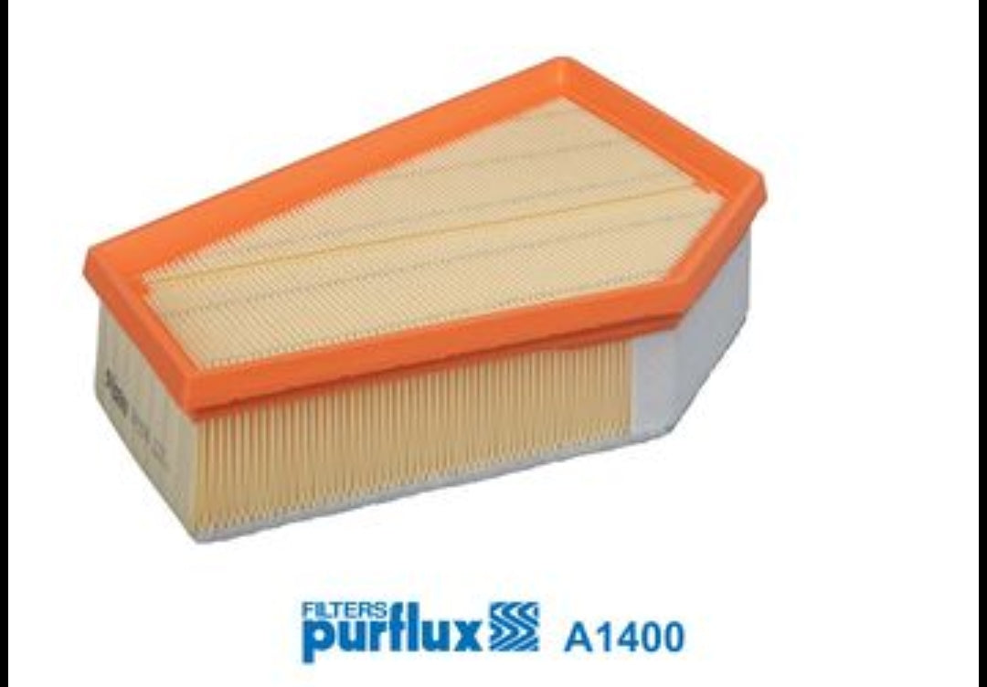 Volvo S40 II, V50, V40 Air Filter - A1400 Purflux France