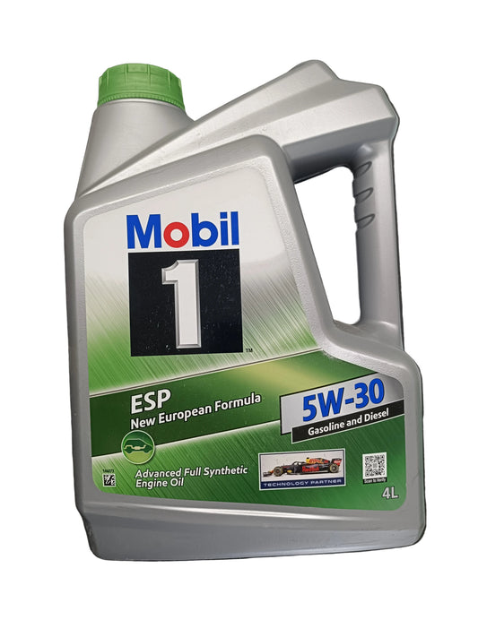 Mobil 1 Advanced Full Synthetic Engine Oil 5W-30 ESP 6L (4+1+1) - Mobil