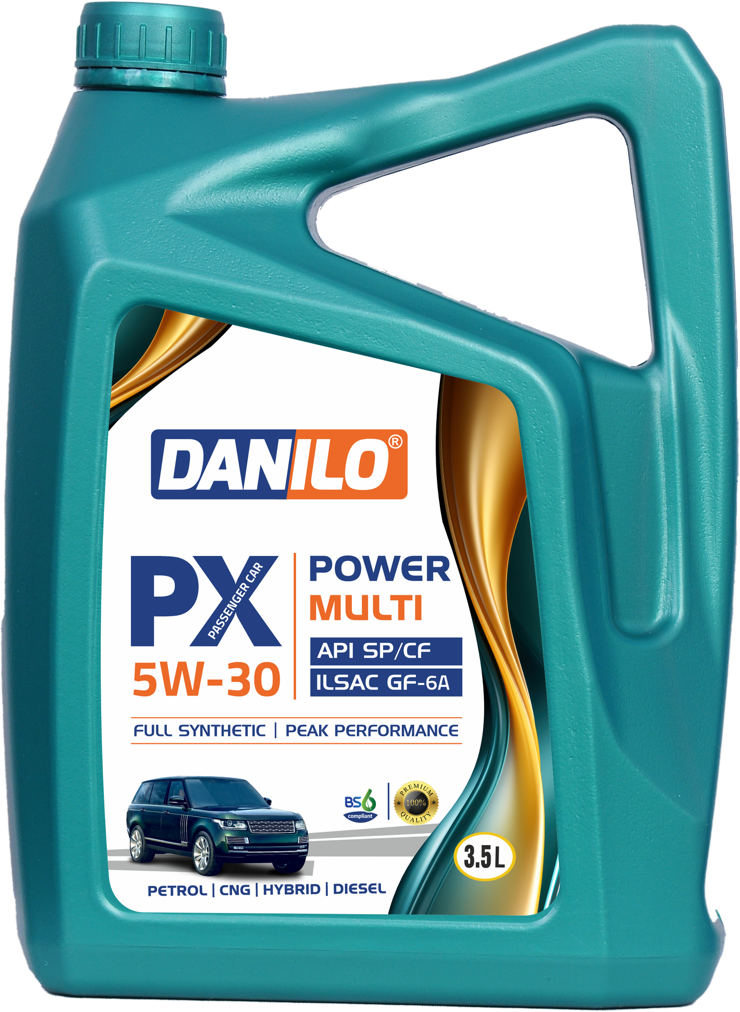 Danilo 5W-30 A3/B4 Fully Synthetic Engine Oil 3.5 Litres - Danilo Netherlands