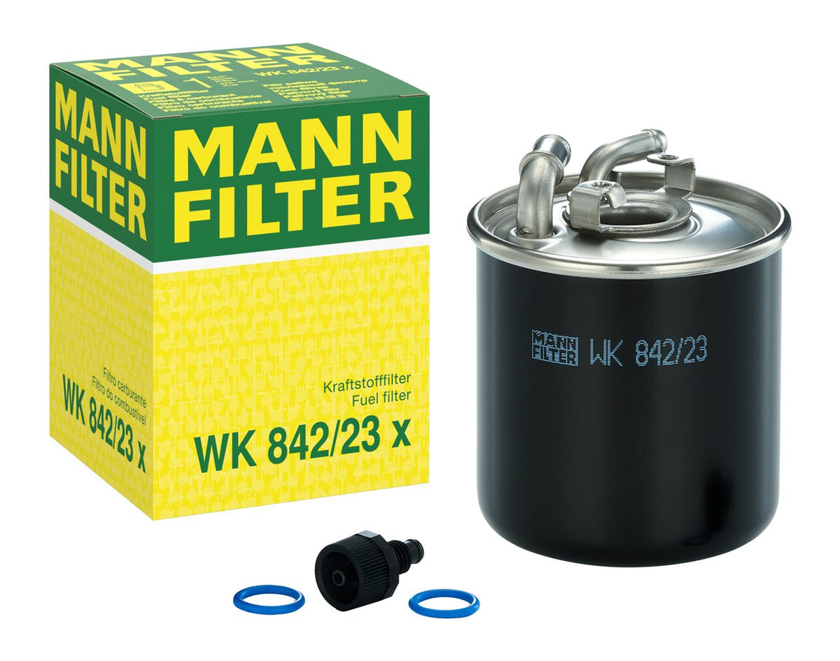 Mercedes C Class (W204/C204/S204), CLK (A/C209), CLS (C219), E Class (W/S211), M Class (W164), S Class (W221), Viano (639) - Fuel Filter WK 842/23x - Mann
