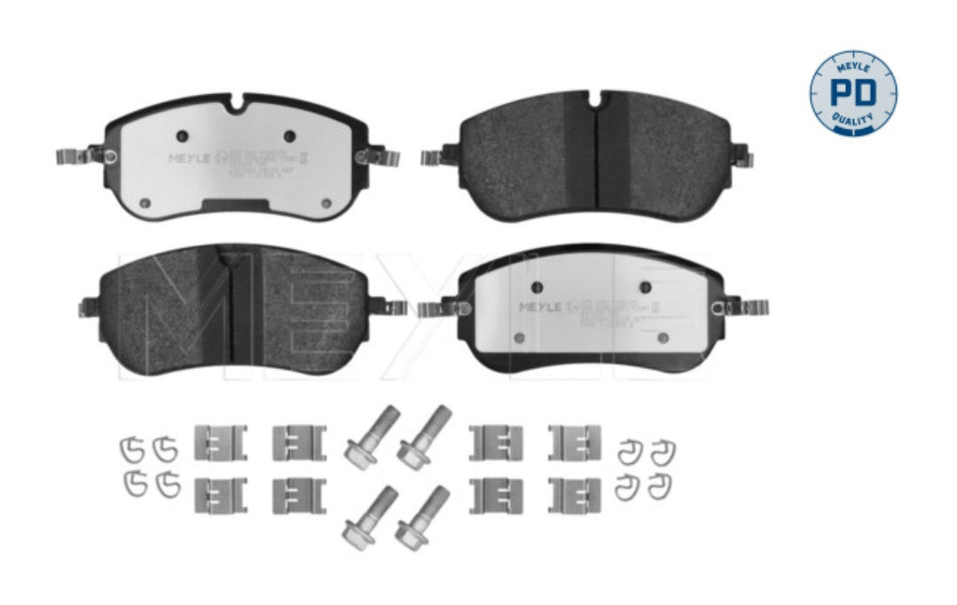 Jaguar E-Pace X540, Land Rover DS L550, Evoque L551, L560 Front Brake Pads - 0252651120/PD Meyle