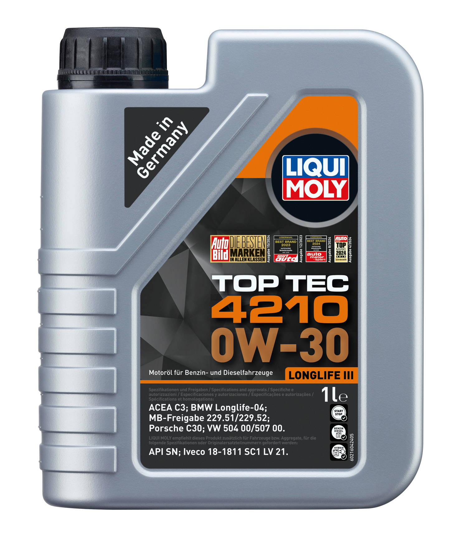 Liqui Moly Top Tec 4210 0W-30 1L - 12604 Liqui Moly