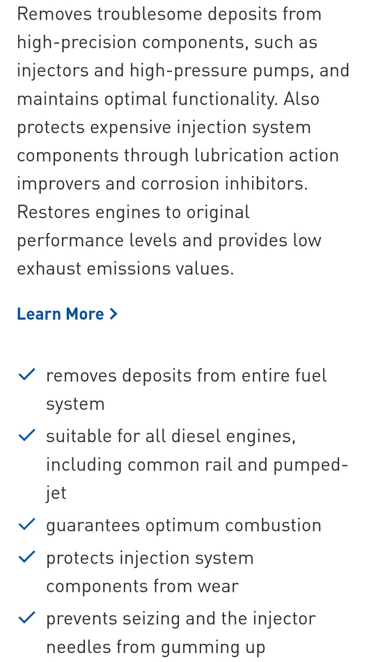 Liqui Moly Diesel Engine System Cleaner - 21491 Liqui Moly