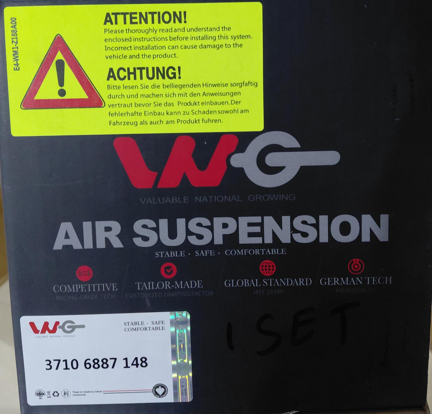 BMW X3 F25 Rear Shocker Set Electric - WG