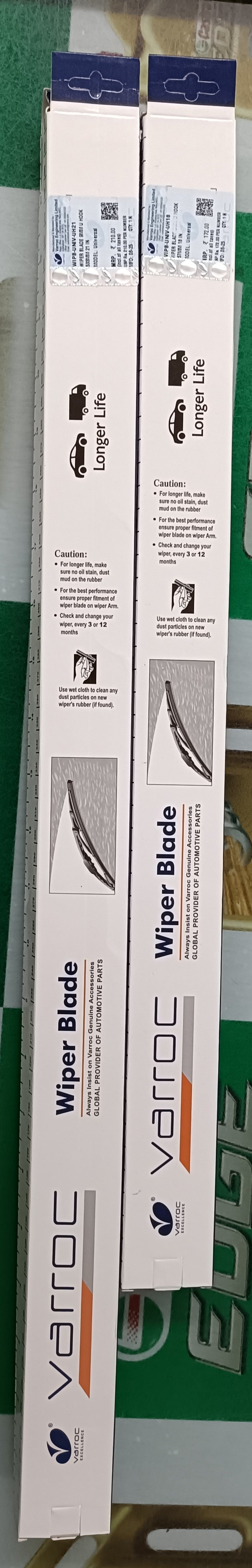 Maruti Suzuki Fronx Front Wiper Set 18+21 - Varroc