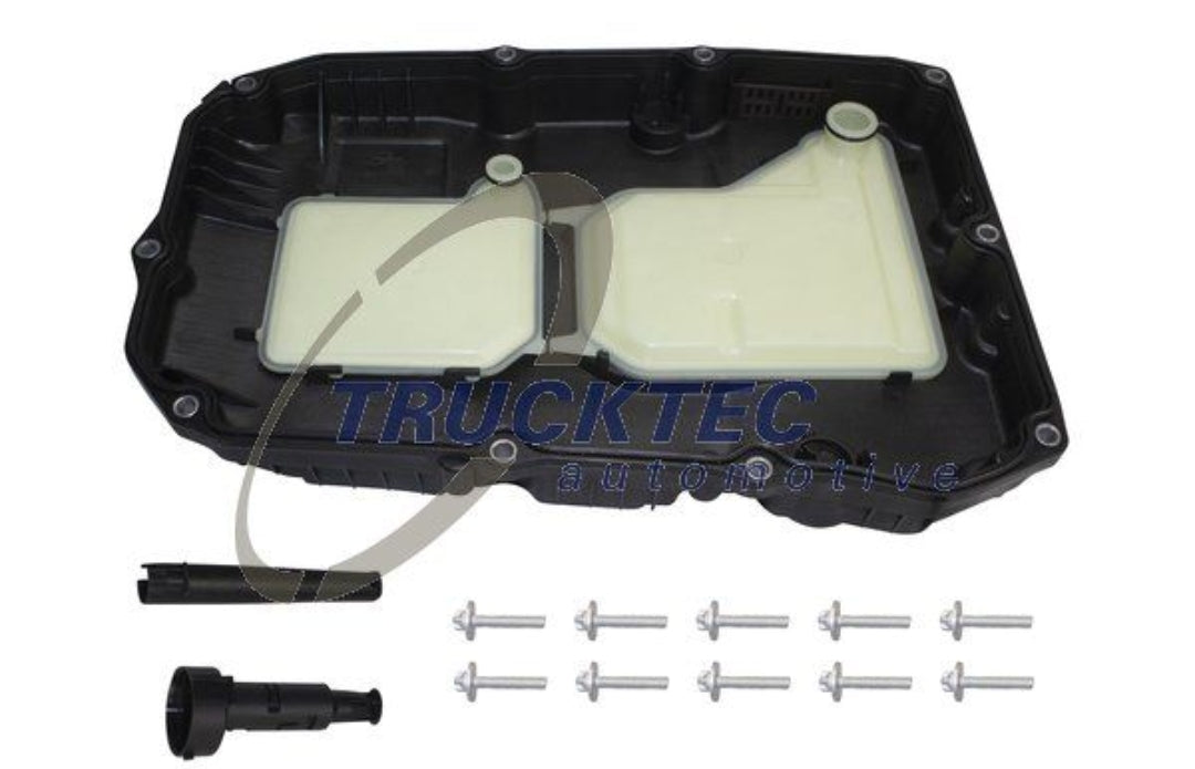 Mercedes C W205, CLS C218, E W212, W213, G W463, W464, GL X166, V167 Oil Sump 10 Holes Automatic Transmission - 02.25.097 Trucktec Germany