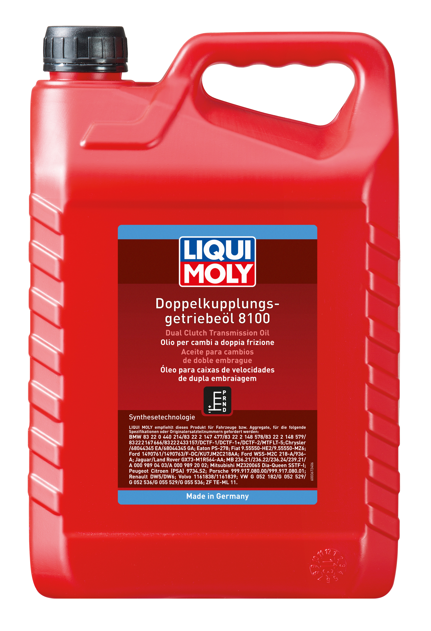 Liqui Moly ATF 8100 Dual Clutch Transmission Fluid 5L - 20626 Liqui Moly