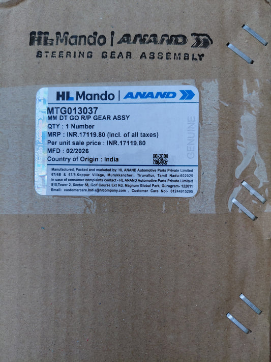 Datsun Go Steering Assembly - MTG013037 Mando