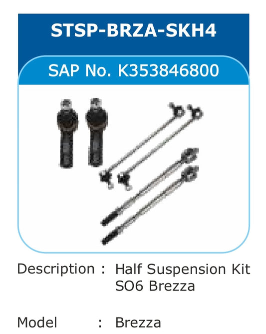 Maruti Suzuki Brezza Half Suspension Kit - STSP-BRZA-SKH4 Varroc