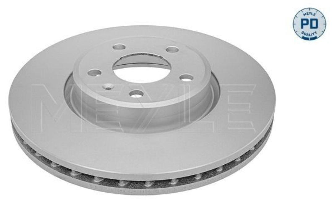 Audi A4 8W2, A6 4A2, Q5 FYB Front Disc Rotor Set, Dia 318 mm - 1835211129/PD Meyle Germany