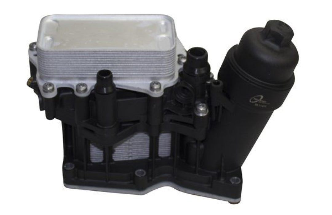 BMW 1 F20, 3 E90, F30, 5 F07, F10, X1 E84, X3 F25, X5 F15 N57N Engine Oil Cooler Assembly - 08.18.054 Trucktec Germany