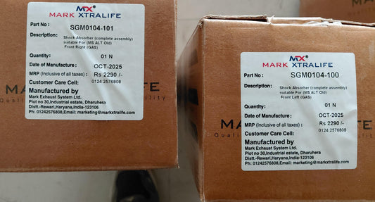 Maruti Suzuki Alto Front Shocker (Full Assembly) Set - SGM0104-100 & SGM0104-101 Mark Xtralife
