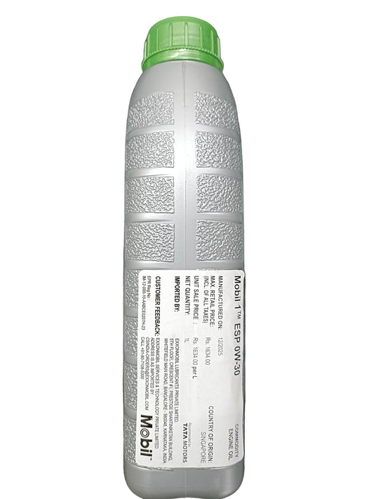 Mobil 1 Advanced Full Synthetic Engine Oil 0W-30 ESP 1L - Mobil