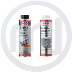 Liqui Moly Engine Flush Plus 300 ml + Radiator Cleaner 300 ml Combo - Liqui Moly