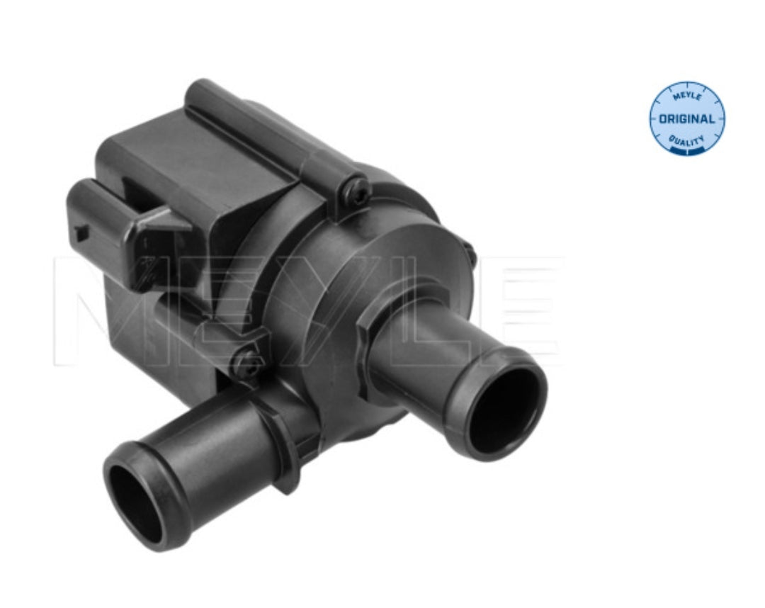 Audi A1 8X1, A3 8V1, A4 8W2, A6 4A2, Q3 8UB, Q5 FYB, Skoda Octavia 5E3, Kodiaq NS7,  VW Beetle, Passat, Tiguan Additional Coolant Pump - 1132390007 Meyle Germany