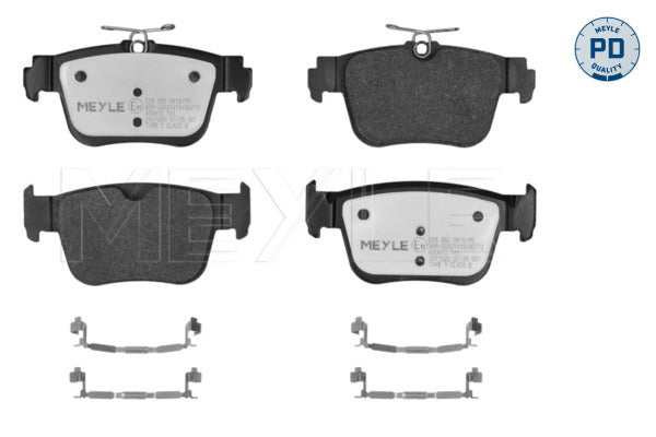 Audi A3 8YA, Skoda Octavia NX3, Kodiaq PS7, Superb NZ3, VW Passat CJ5 Rear Brake Pads - 0252620616/PD Meyle