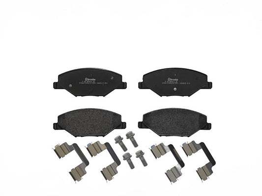 VW Polo, Vento, Ameo, Skoda Rapid - Front Performance Brake Pads P85121X - Brembo