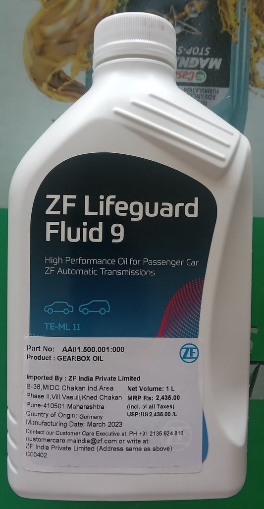 ZF 9 ATF Lifeguard Fluid 1 Litre - AA01500001000 ZF