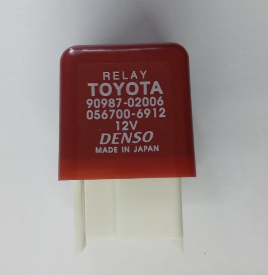 Toyota Corolla, Camry, Lexus Head Light Relay 90987-02006 056700-6912 12V, 4 Pin - Toyota