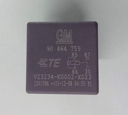 GM, BMW, Mercedes Fuel Pump Relay 90464759 12V 30A 4Pins - GM