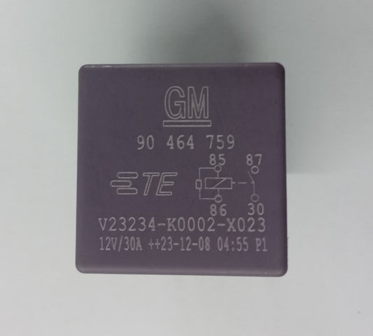 GM, BMW, Mercedes Fuel Pump Relay 90464759 12V 30A 4Pins - GM