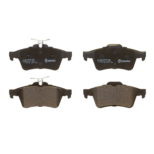 Jaguar XF I X250, XJ X350, XK II X150, Volvo V40 - Rear Brake Pads - P59042, P24148 - Brembo