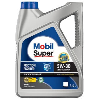 Mobil Super Friction Fighter 5W-30 3.5 Litres - Mobil